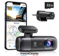 🟠 Dashcam Haut de Gamme – 4K | WiFi | GPS | App Mobile | Surveillance 24h