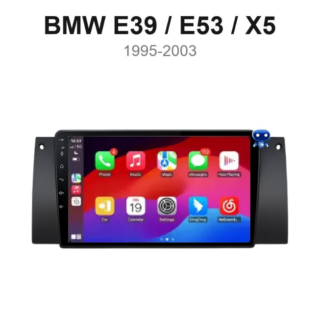 BMW SÉRIE 5 E39 / X5 E53 [1995-2003] Style grand écran tactile