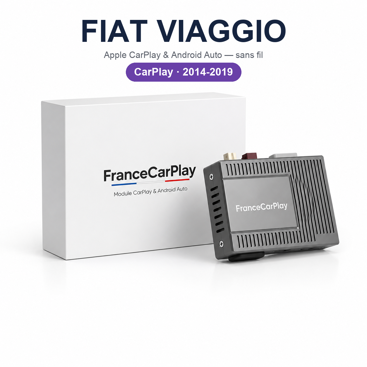 BOITIER FIAT VIAGGIO [2014-2019] CarPlay Android Auto