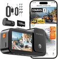 🔴 Dashcam Premium | 4K HDR | GPS | WiFi 5.8GHz | SD 128 Go | Contrôle Vocal