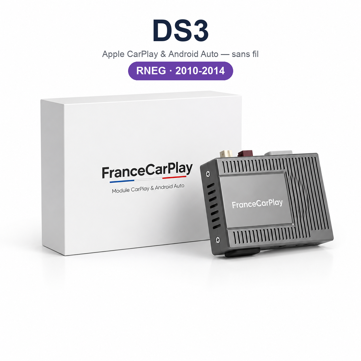 BOITIER DS3 RNEG [2010-2014] CarPlay Android Auto