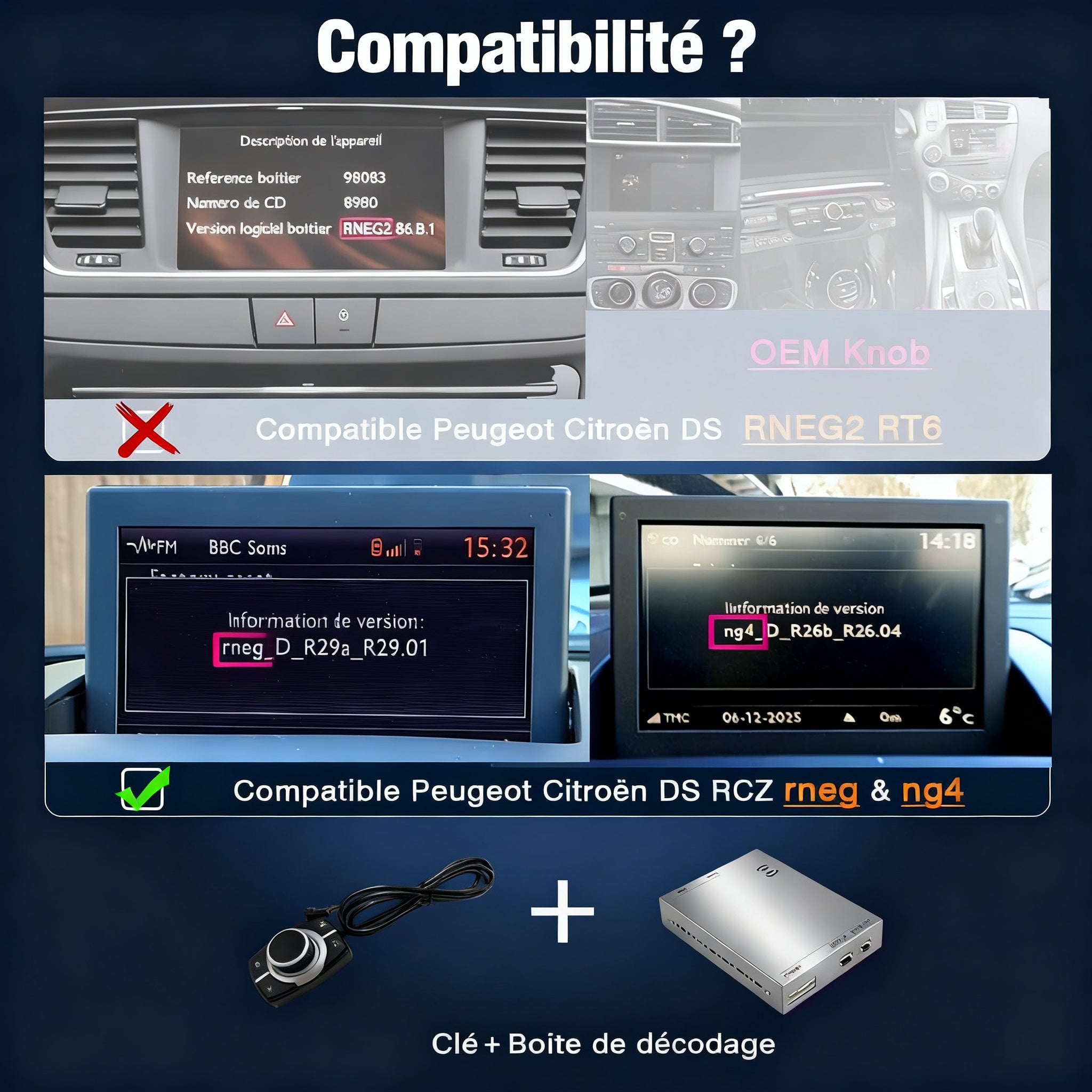 Compatibilité