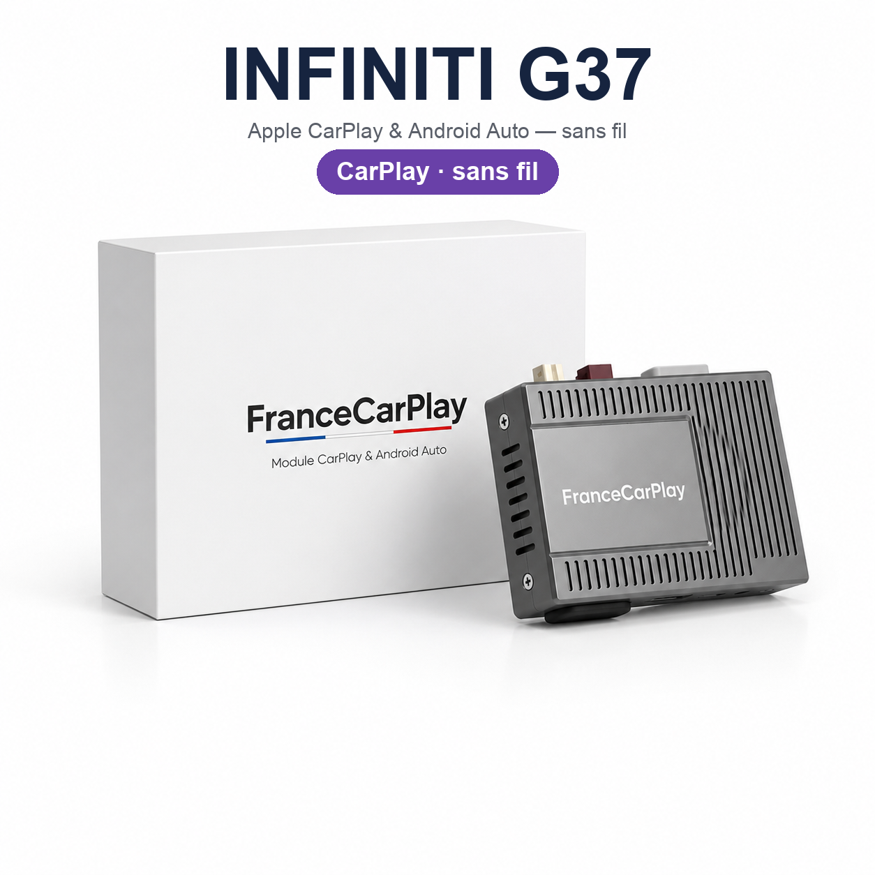 BOITIER INFINITI G37 CarPlay Android Auto