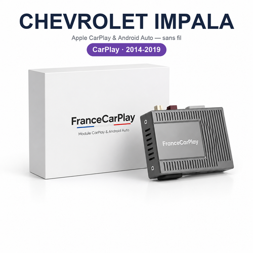 BOITIER CHEVROLET IMPALA [2014-2019] CarPlay Android Auto