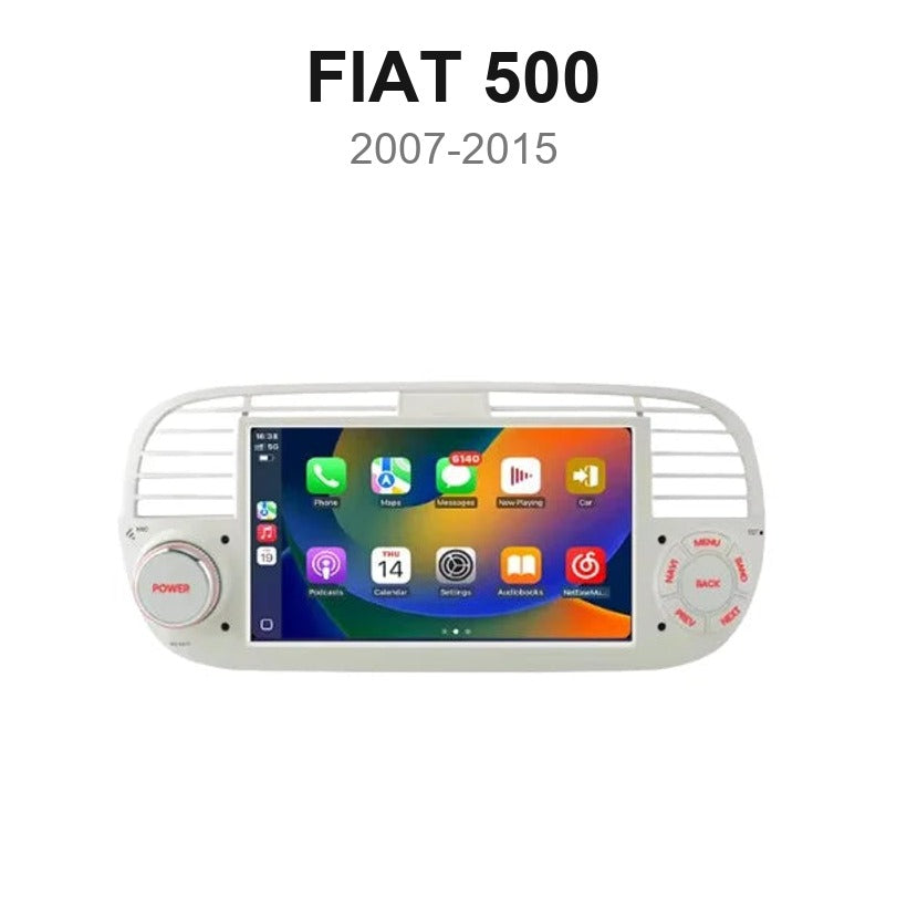 FIAT 500 [2007–2015] - BLANC