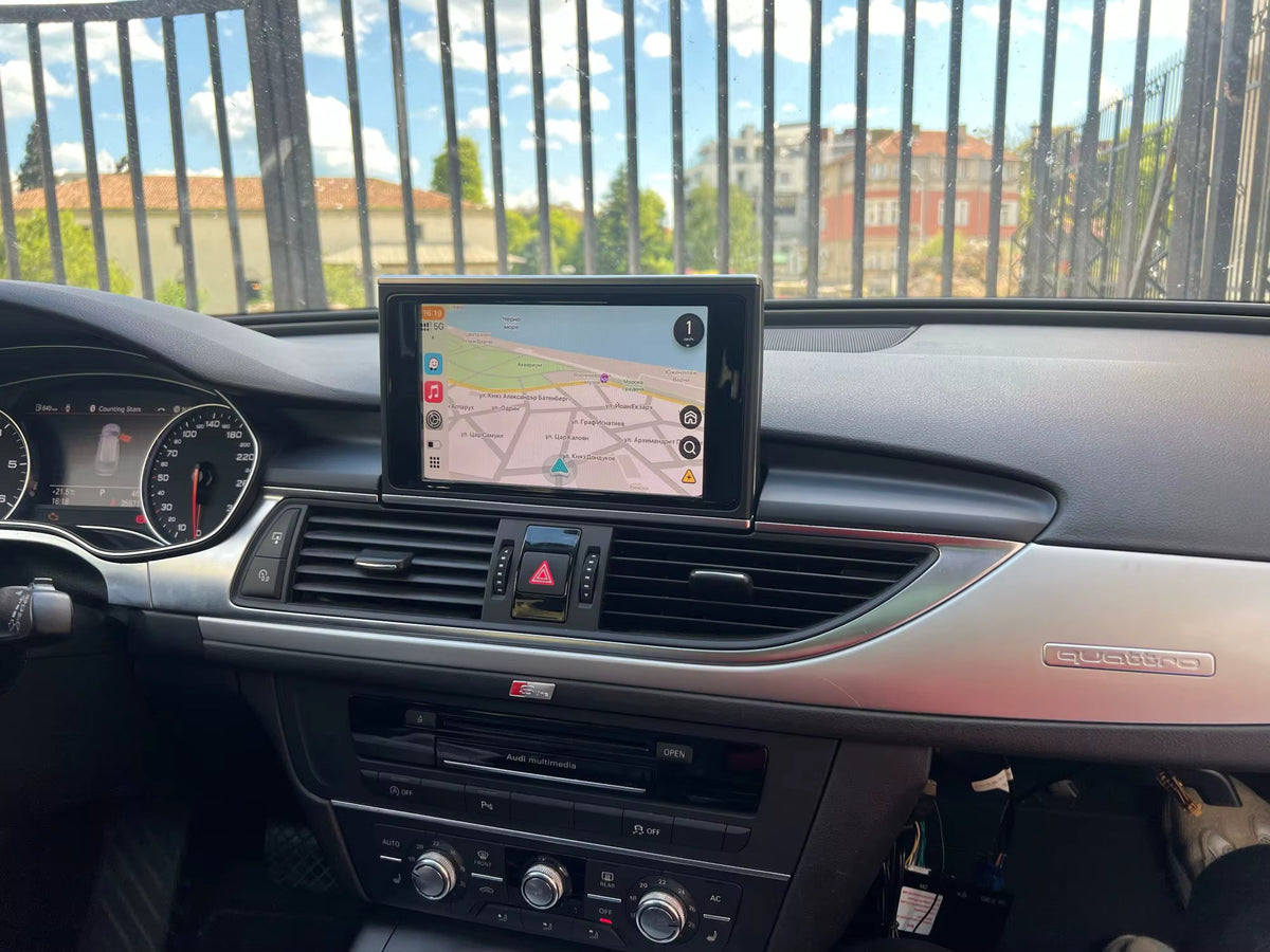 Adaptateur Apple CarPlay et Android Auto pour Audi A6 HN+