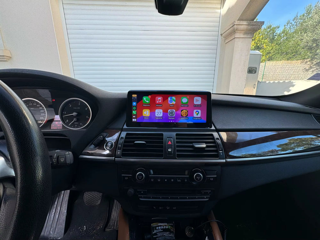 Apple CarPlay sans fil et Android Auto pour BMW X6 E71 / E72 CCC (2008-2010)