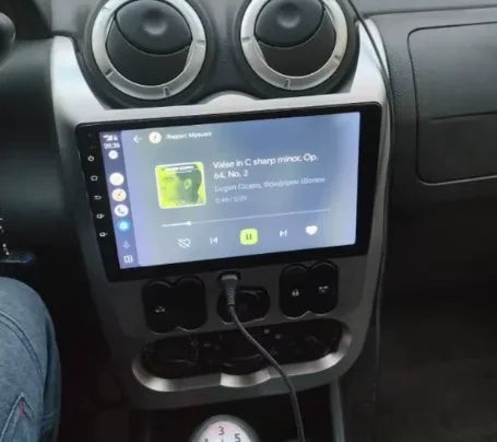 Apple CarPlay sans fil et Android Auto pour Dacia Sandero (2009-2012)