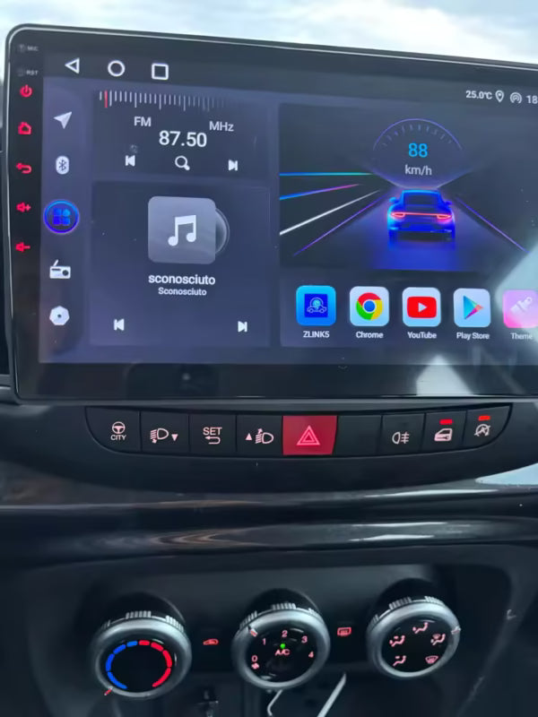 Apple CarPlay sans fil et Android Auto pour Fiat 500L (2013-2019)