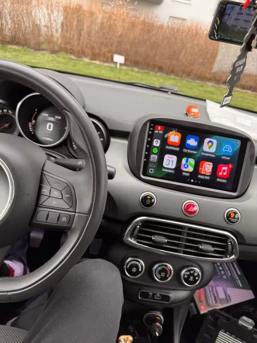 Apple CarPlay sans fil et Android Auto pour Fiat 500X (2014-2020)