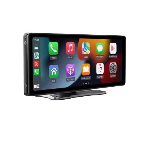Écran tactile CarPlay universel fixé au pare-brise par ventouse