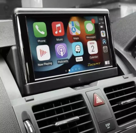 Apple CarPlay sans fil et Android Auto pour Mercedes Classe C (2006-2014)