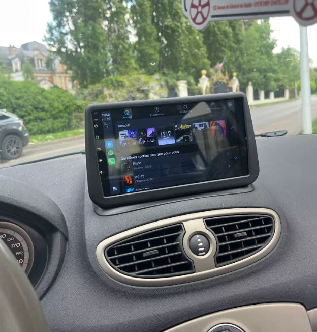 Apple CarPlay sans fil et Android Auto pour Renault Clio 3 (2005-2014)
