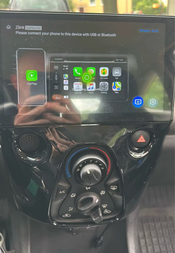 Apple CarPlay sans fil et Android Auto pour Toyota Aygo B40 (2013-2021)