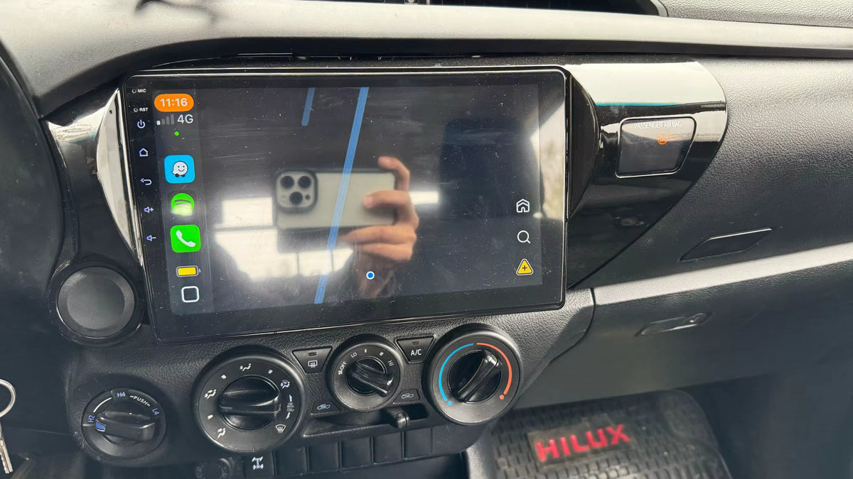 Apple CarPlay sans fil et Android Auto pour Toyota Hilux (2015-2023)