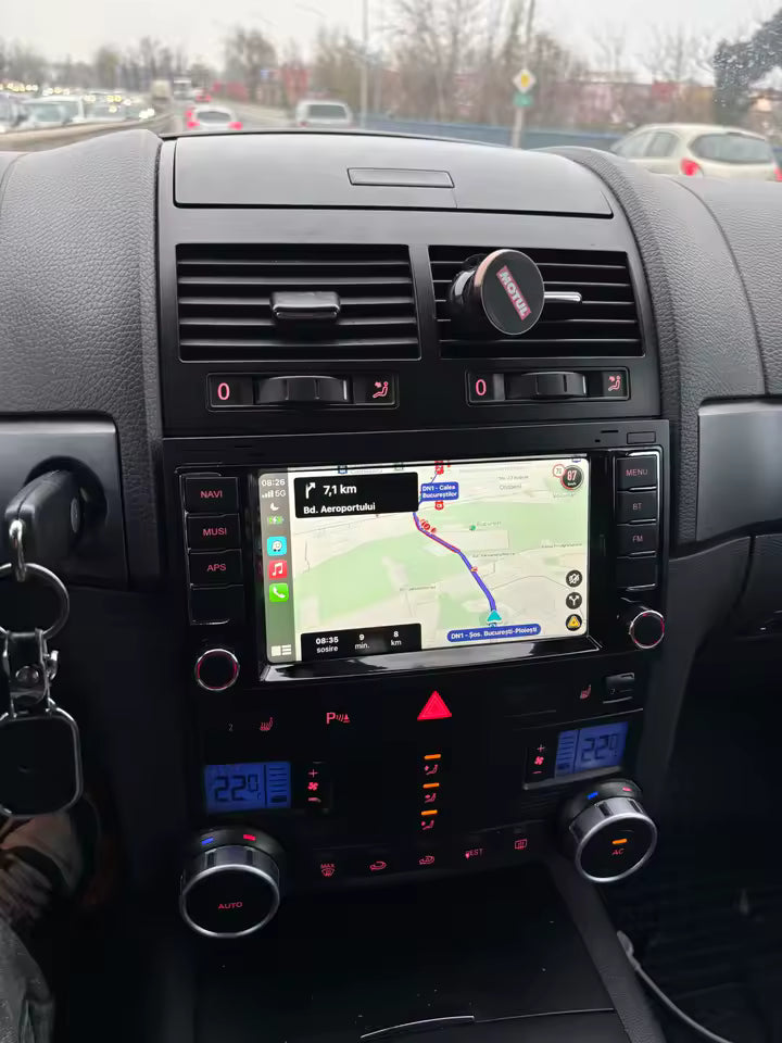 Apple CarPlay sans fil et Android Auto pour Volkswagen T5 Transporter - Multivan - Touareg (2004-2011)
