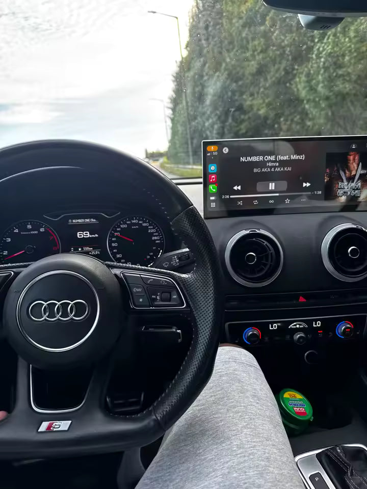 Autoradio CarPlay Audi A3 avec écran tactile intégré