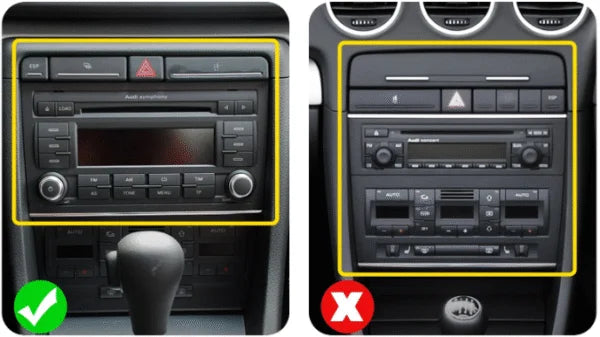 Autoradio CarPlay Audi A4 / S4 / RS4 avec écran tactile intégré