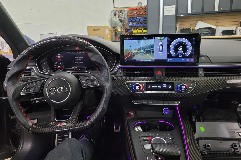 Autoradio CarPlay Audi A5 avec écran tactile intégré