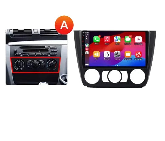 Autoradio CarPlay BMW Série 1 avec écran tactile intégré