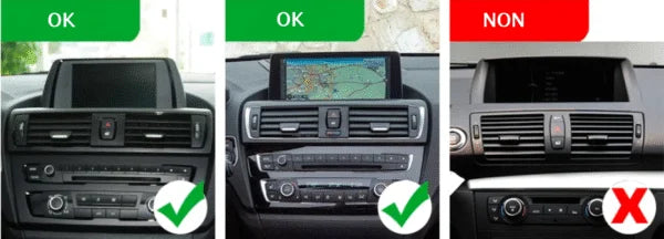 Autoradio CarPlay BMW Série 2 F23 Cabriolet avec écran tactile intégré