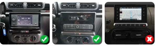 Autoradio CarPlay Citroën C3 / C4 Aircross avec écran tactile intégré