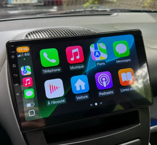 Autoradio CarPlay Citroën C1 avec écran tactile intégré