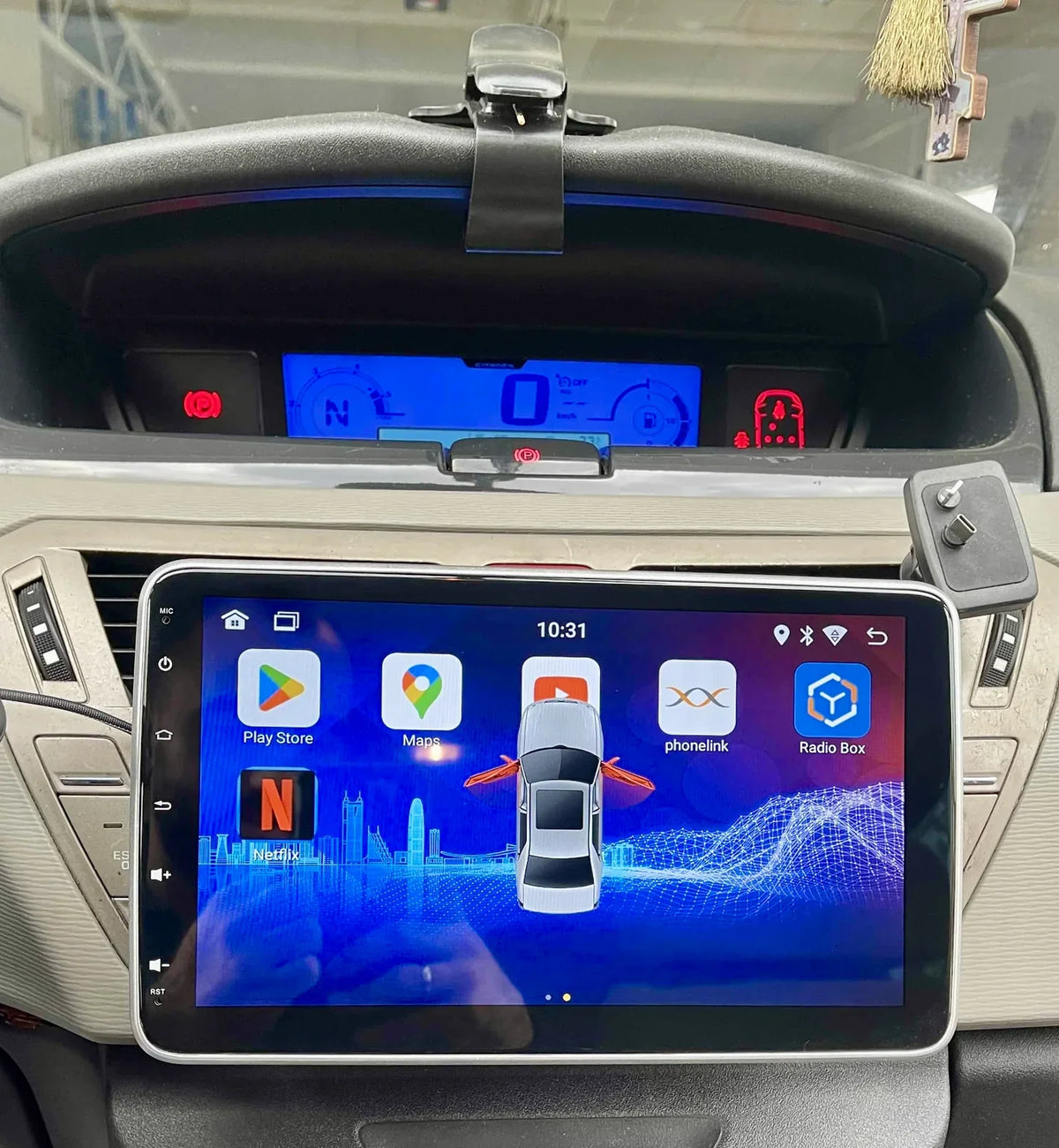 Autoradio CarPlay Citroën C4 Picasso avec écran tactile intégré