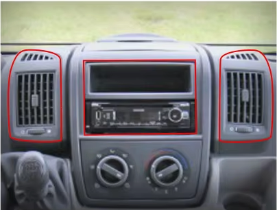 Autoradio CarPlay Citroën Jumper avec écran tactile intégré