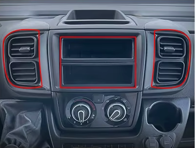 Autoradio CarPlay Citroën Jumper avec écran tactile intégré