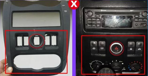 Autoradio CarPlay Dacia Duster avec écran tactile intégré