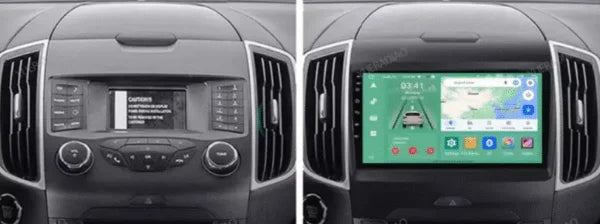Autoradio CarPlay Ford Edge 2 avec écran tactile intégré