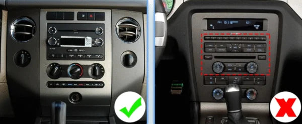 Autoradio CarPlay Ford Edge 1 avec écran tactile intégré