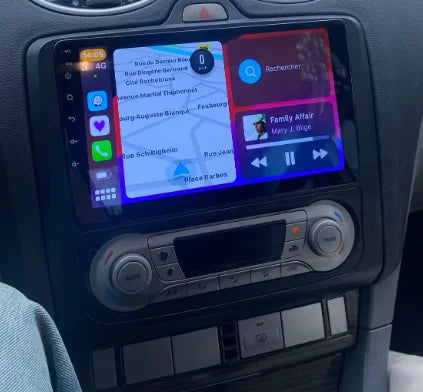 Autoradio CarPlay Ford Focus avec écran tactile intégré