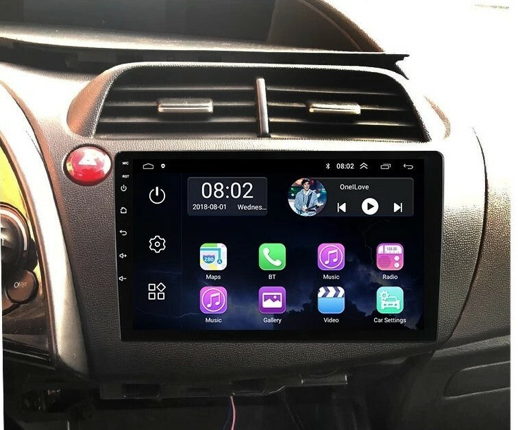 Autoradio CarPlay Honda Civic avec écran tactile intégré