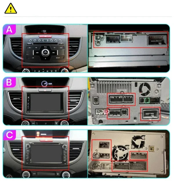 Autoradio CarPlay Honda CR-V avec écran tactile intégré