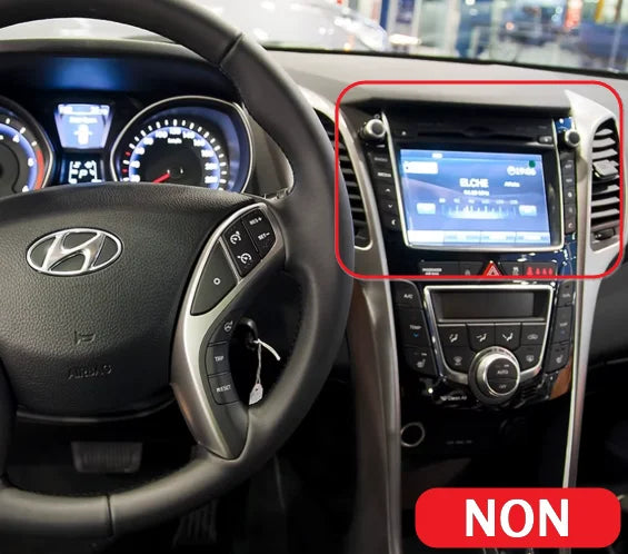 Autoradio CarPlay Hyundai i30 avec écran tactile intégré