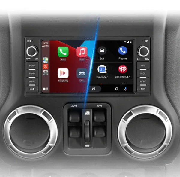 Autoradio CarPlay Jeep Grand Cherokee avec écran tactile intégré