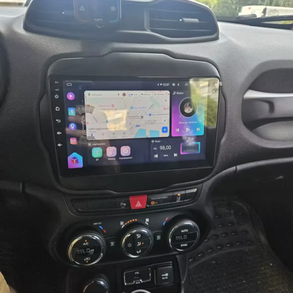 Autoradio CarPlay Jeep Renegade avec écran tactile intégré