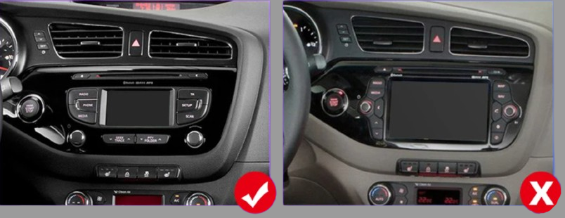 Écran tactile HD CarPlay et Android Auto pour Kia Ceed