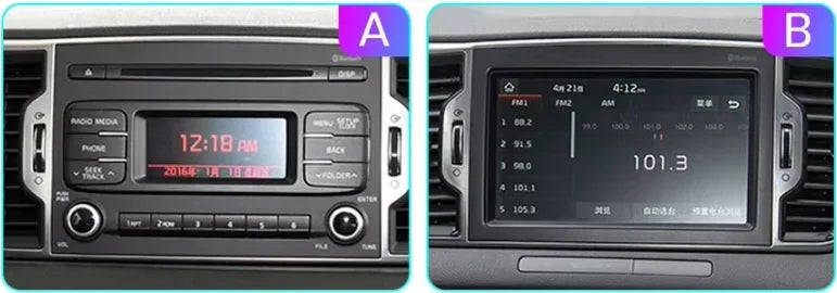 Autoradio CarPlay Kia Sportage avec écran tactile intégré