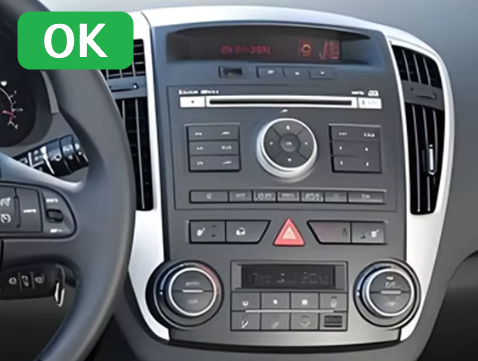 Autoradio CarPlay Kia Venga avec écran tactile intégré
