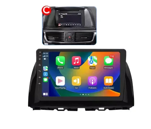 Autoradio CarPlay Mazda CX-5 avec écran tactile intégré
