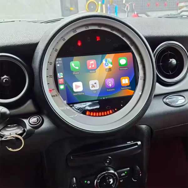 Autoradio CarPlay Mini Cooper avec écran tactile intégré