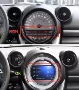Autoradio CarPlay Mini Cooper Countryman avec écran tactile intégré