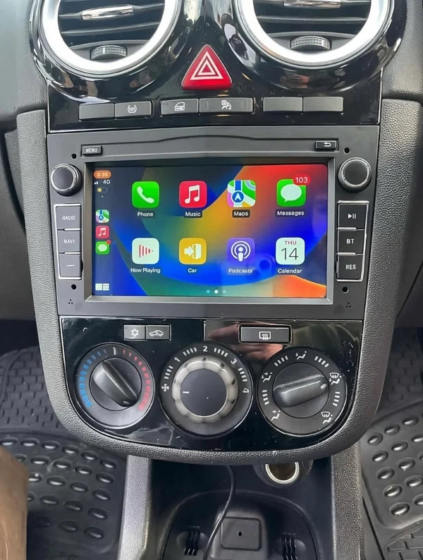 Autoradio CarPlay Opel Astra H avec écran tactile intégré