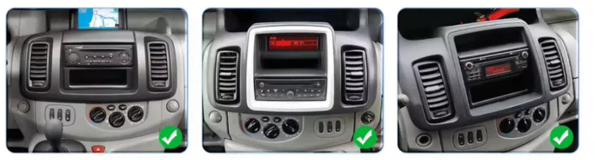 Autoradio CarPlay Opel Vivaro avec écran tactile intégré