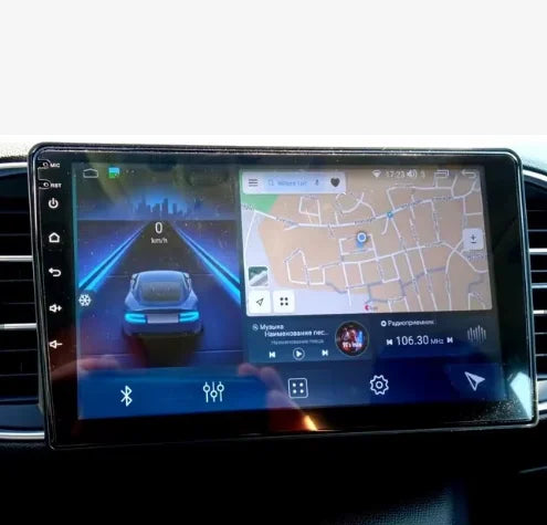 Autoradio CarPlay Peugeot 308 avec écran tactile intégré