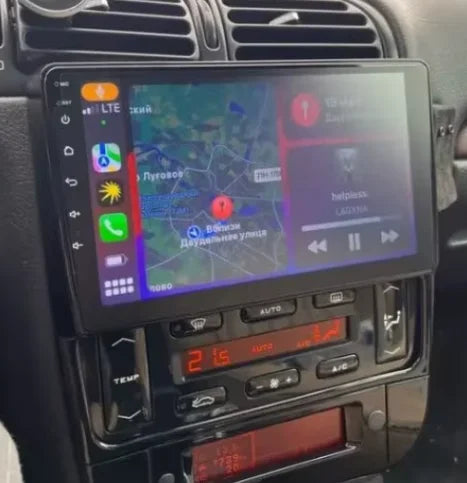 Autoradio CarPlay Peugeot 406 avec écran tactile intégré