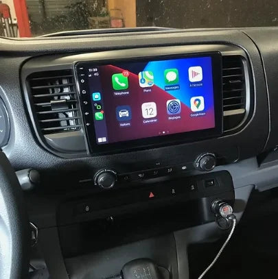 Autoradio CarPlay Peugeot Expert 3 avec écran tactile intégré